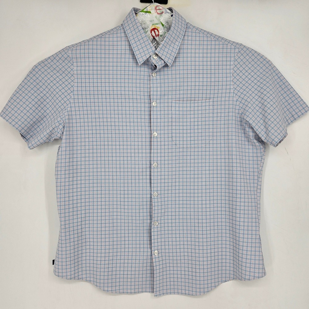Mizzen Main Shirt Mens‎ XXL Button Up Lightweight Leeward Short Sleeve Trim Fit